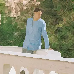 Brioni banner painting