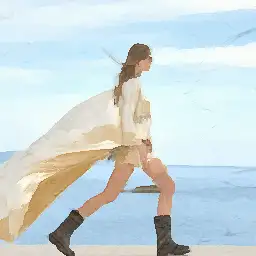 Celine banner painting