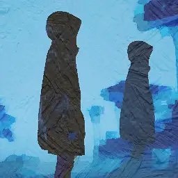 Dries Van Noten background painting