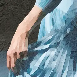 Givenchy banner painting