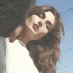 Loro Piana banner painting