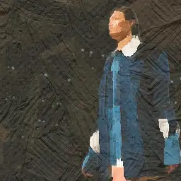 Miu Miu banner painting