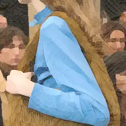 Miu Miu banner painting