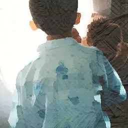 Omega background painting